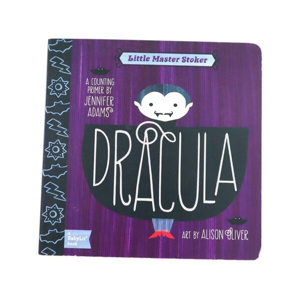 Jennifer Adams Dracula A Babylit Counting Primer Board Book Kids Gifting Fun NWT - Picture 1 of 4